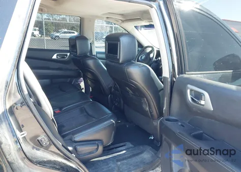 2016 Nissan Pathfinder Platinum из США, поврежденный, VIN 5N1AR2MNXGC642502